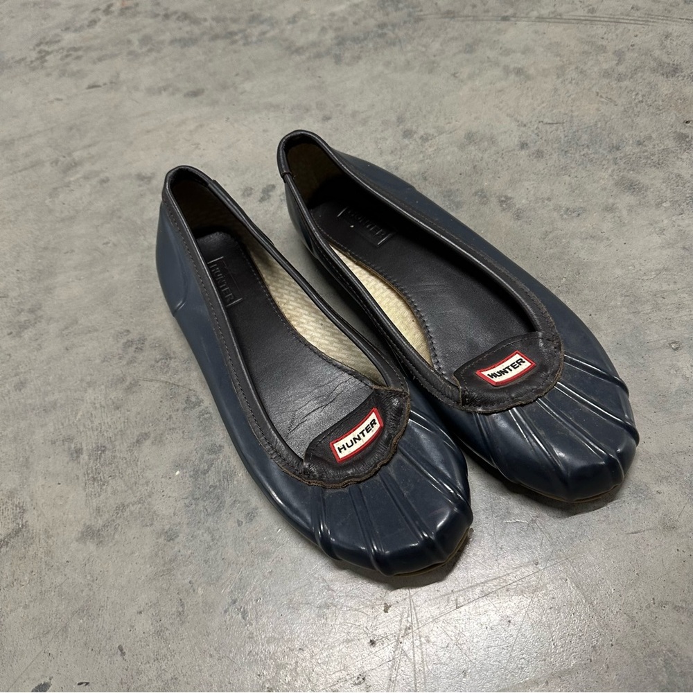 Hunter Ballet Flats Sz 10